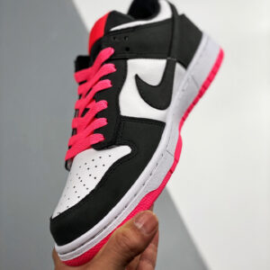 Nike Dunk Low White Metallic Silver-Rave Pink 317813-100 For Sale