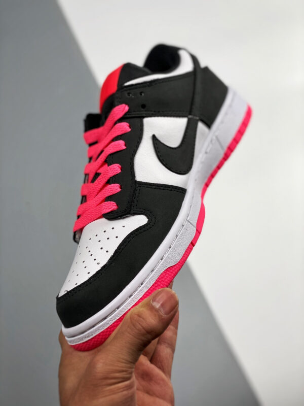 Nike Dunk Low White Metallic Silver-Rave Pink 317813-100 For Sale