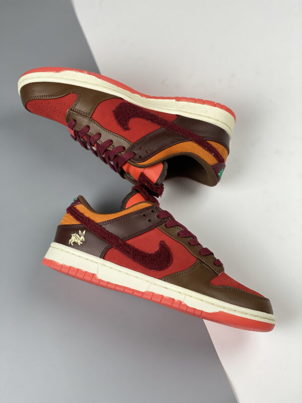 Nike Dunk Low Year of the Rabbit Orange Brown FD4203-661 For Sale