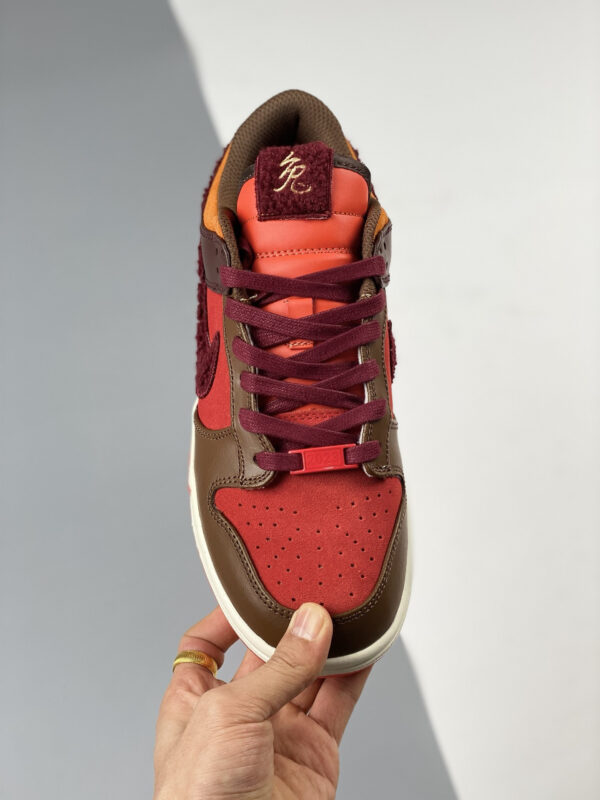 Nike Dunk Low Year of the Rabbit Orange Brown FD4203-661 For Sale