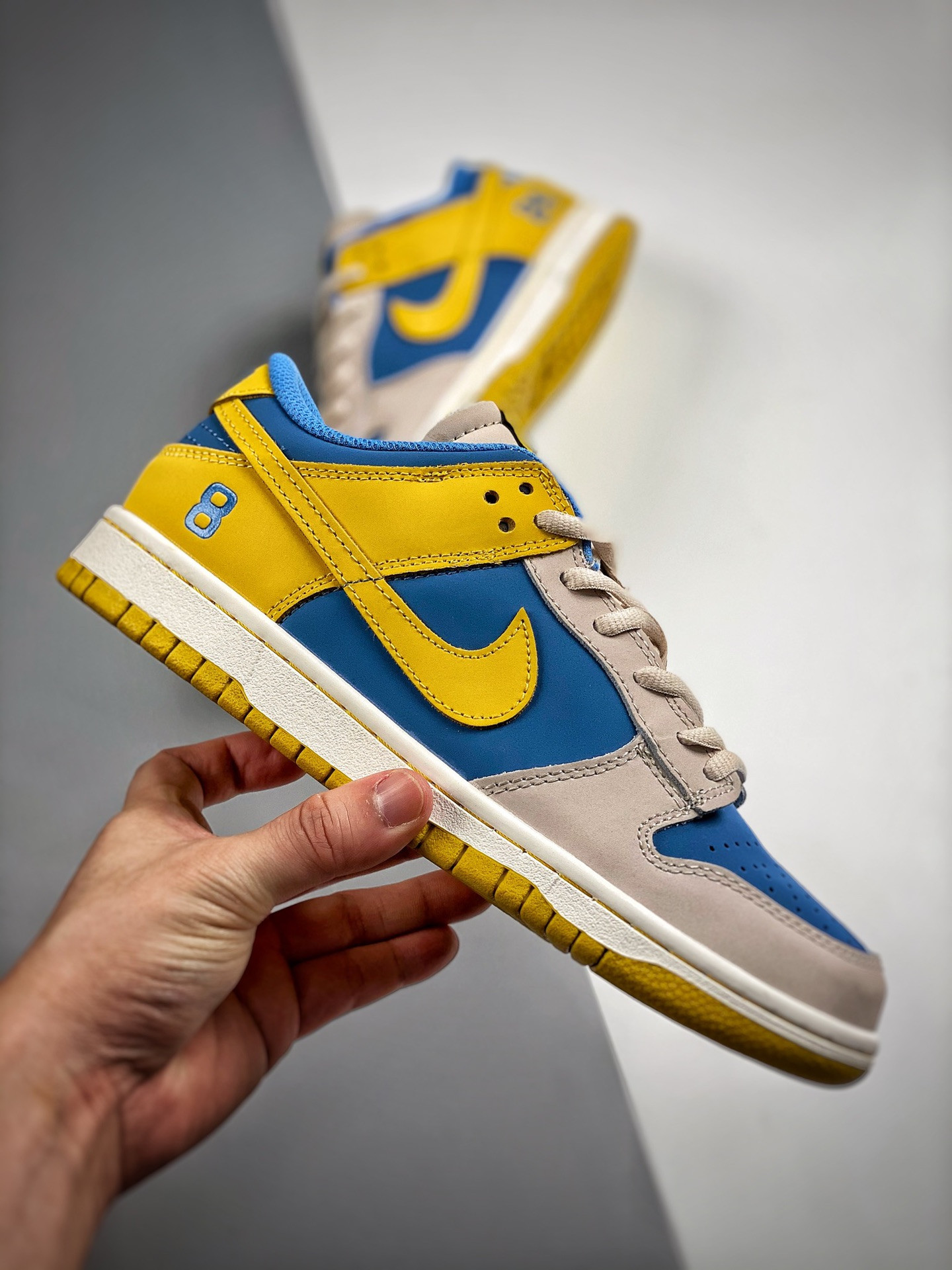 Nike Dunk Low Yellow Blue Tan For Sale