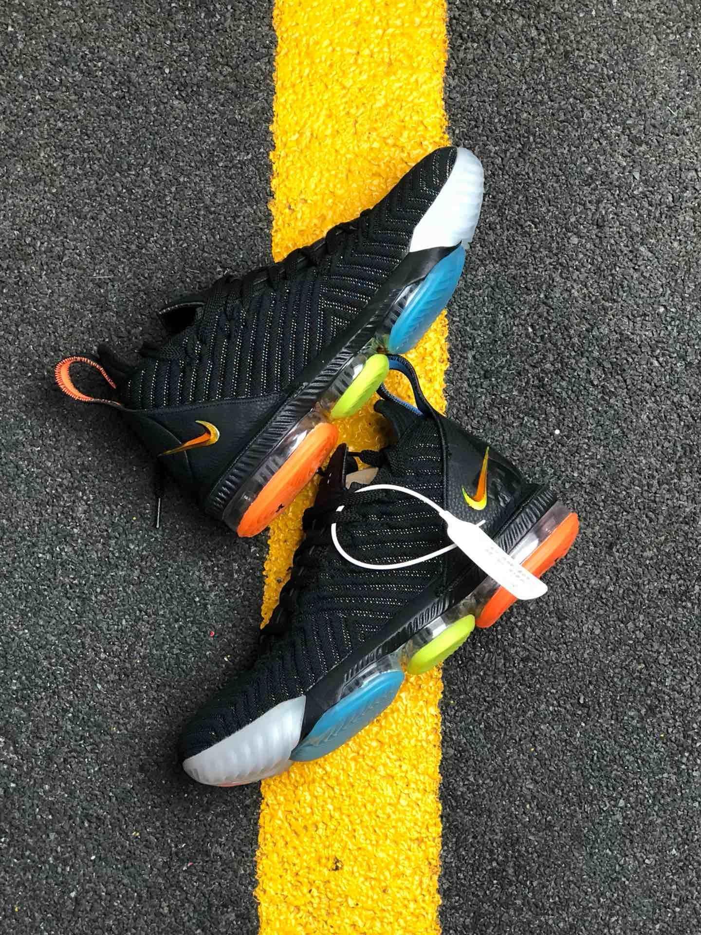 Nike LeBron 16 I Promise Black Multi-Color For Sale