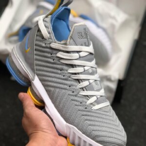 Nike LeBron 16 MPLS Wolf Grey White-University Blue For Sale