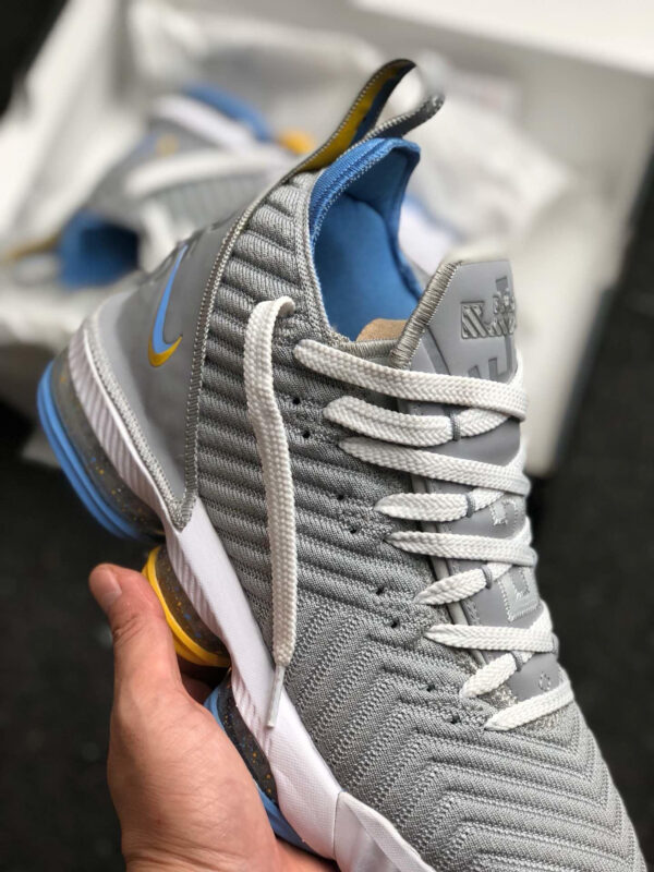 Nike LeBron 16 MPLS Wolf Grey White-University Blue For Sale