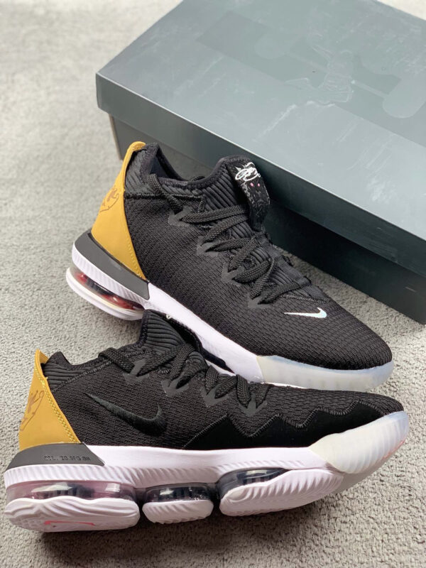 Nike LeBron 16 Low Soundtrack Black Multicolor-White For Sale