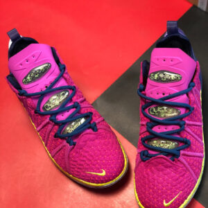 Nike LeBron 18 Los Angeles By Night Pink Prime Multicolor For Sale