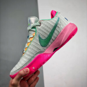 Nike LeBron 20 Time Machine Barely Green Multi-Color-Pink DJ5423-300 For Sale