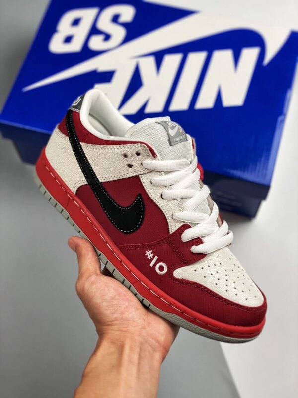 Nike SB Dunk Low Roller Derby Varsity Red Black-White-Wolf Grey For Sale