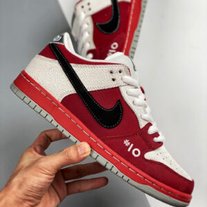 Nike SB Dunk Low Roller Derby Varsity Red Black-White-Wolf Grey For Sale