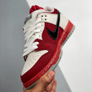 Nike SB Dunk Low Roller Derby Varsity Red Black-White-Wolf Grey For Sale