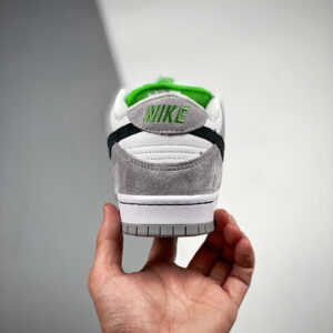 Nike SB Dunk Low Medium Grey White-Chlorophyll-Black For Sale