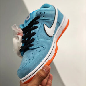 Nike SB Dunk Low Pro Club 58 Blue Chill Safety Orange Black White For Sale