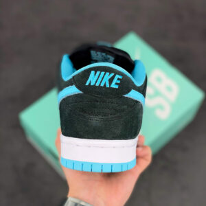 Nike SB Dunk Low Pro Black Clear Jade-White For Sale