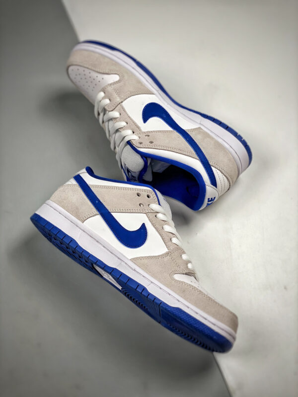 Nike SB Dunk Low Pro Matte Silver Varsity Royal For Sale