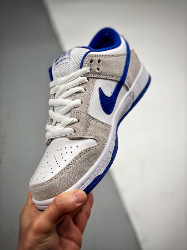 Nike SB Dunk Low Pro Matte Silver Varsity Royal For Sale