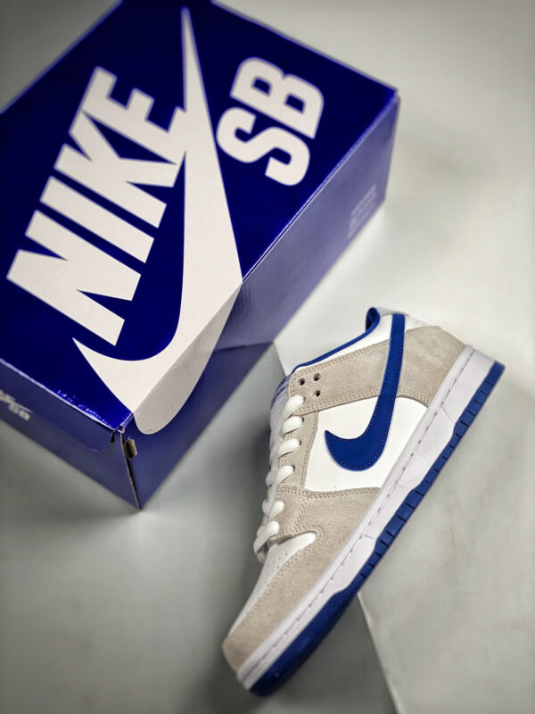 Nike SB Dunk Low Pro Matte Silver Varsity Royal For Sale