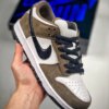 Nike SB Dunk Low White Black-Trail End Brown For Sale