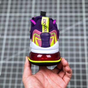 Nike WMNS Air Max 270 React ENG Eggplant White Magic Flamingo For Sale