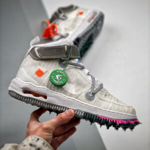 OFF-WHITE x Nike Air Force 1 Mid White DO6290-100 For Sale