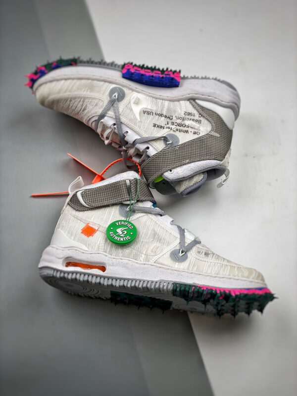 OFF-WHITE x Nike Air Force 1 Mid White DO6290-100 For Sale