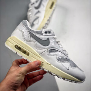 Patta Nike Air Max 1 White Silver DQ0299-100 For Sale