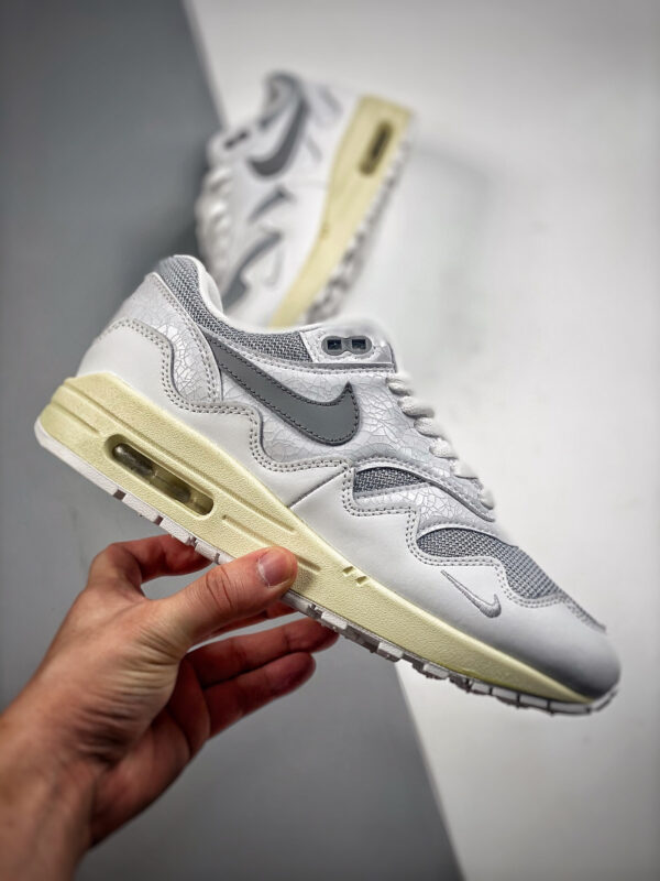 Patta Nike Air Max 1 White Silver DQ0299-100 For Sale