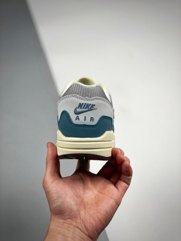 Patta x Nike Air Max 1 Metallic Silver Noise Aqua-Pure Platinum For Sale