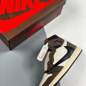 Travis Scott x Air Jordan 1 High OG Backwards Swoosh Mocha