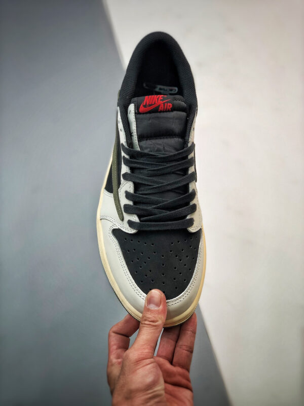 Travis Scott x Air Jordan 1 Low OG Sail University Red-Black-Medium Olive For Sale