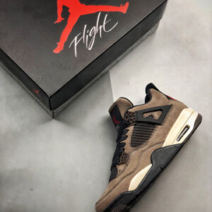 Travis Scott x Air Jordan 4 Olive For Sale