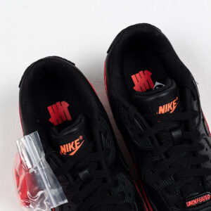 Undefeated x Nike Air Max 90 Black Solar Red For Sale