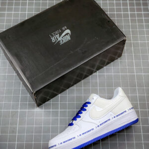 Uninterrupted x Nike Air Force 1 White Lapis Blue For Sale