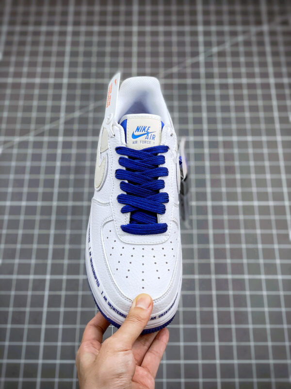 Uninterrupted x Nike Air Force 1 White Lapis Blue For Sale