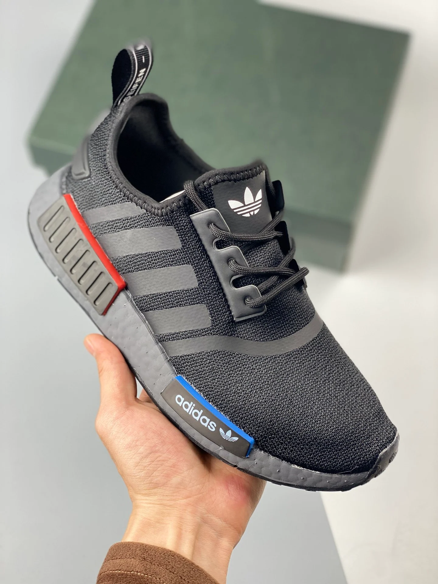 Adidas NMD R1 Core Black Footwear White GX6978 For Sale