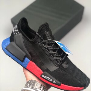 Adidas NMD R1 V2 Black Blue Red For Sale