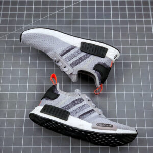 Adidas NMD R1 Stencil Pack Grey Core Black For Sale