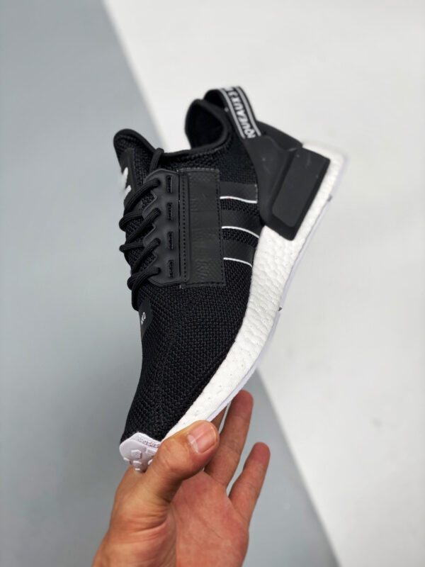 Adidas NMD R1 V2 Black White For Sale