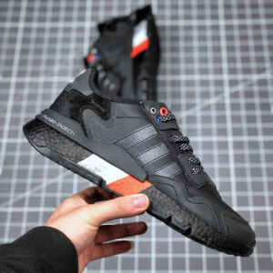 Adidas Nite Jogger Core Black Core Black-Silver Metallic For Sale