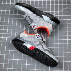 Adidas Nite Jogger Silver Metallic Black FV3787 For Sale