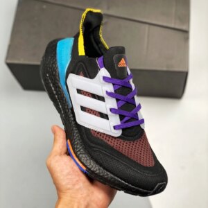 Adidas Ultra Boost 2021 Core Black Cloud White Pulse Aqua For Sale