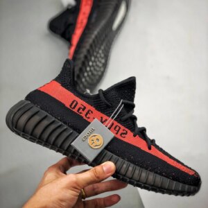 Adidas Yeezy Boost 350 V2 Black Red BY9612 For Sale