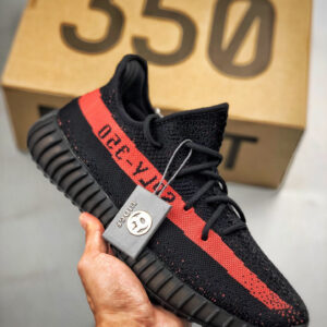 Adidas Yeezy Boost 350 V2 Black Red BY9612 For Sale