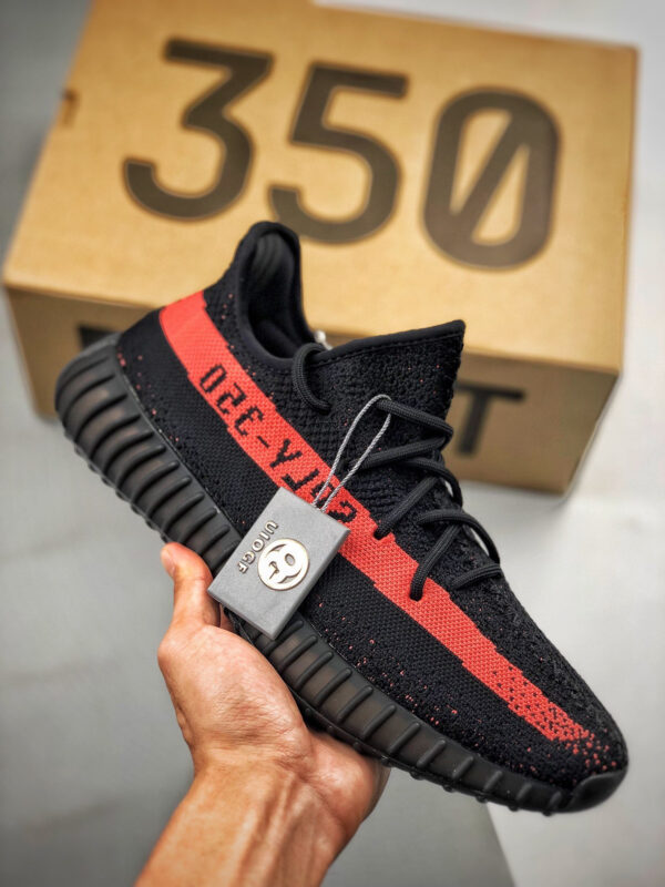 Adidas Yeezy Boost 350 V2 Black Red BY9612 For Sale